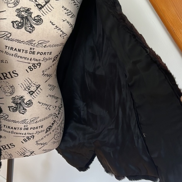 Vintage Fur Cape Jacket - Picture 5 of 8